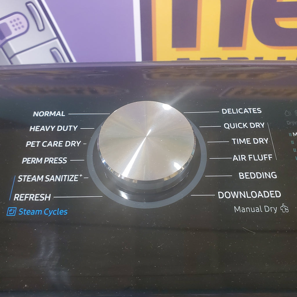 Pictures of Samsung 5.4 cu. ft. Smart Top Load Washer with Pet Care Solution and Super Speed Wash WA54CG7150AD - New in Box and Samsung Pet Care Dry and Steam Sanitize+ 7.4-cu ft Steam Cycle Smart Gas Dryer DVG54CG7150D - New in Box - Neu Appliance Outlet - Discount Appliance Outlet in Austin, Tx