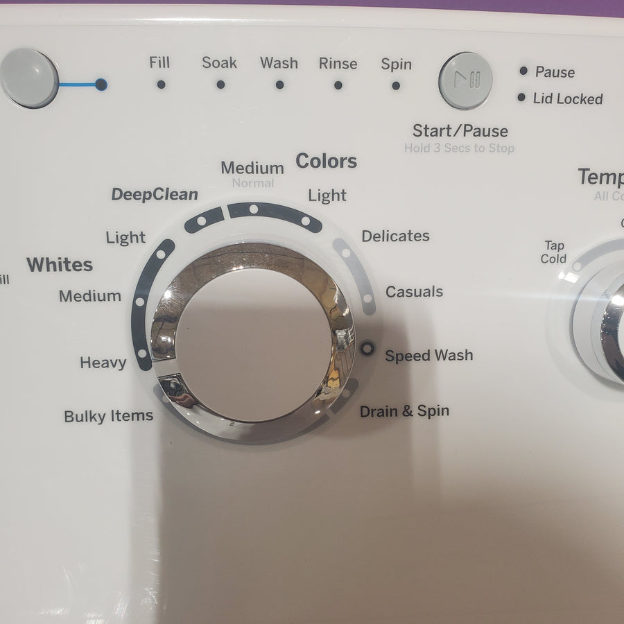 GE® 4.0 cu. ft. Capacity Washer with Stainless Steel Basket and Water Level Control 25134SD466 - GTW325ASWWW - Scratch & Dent (Moderate)