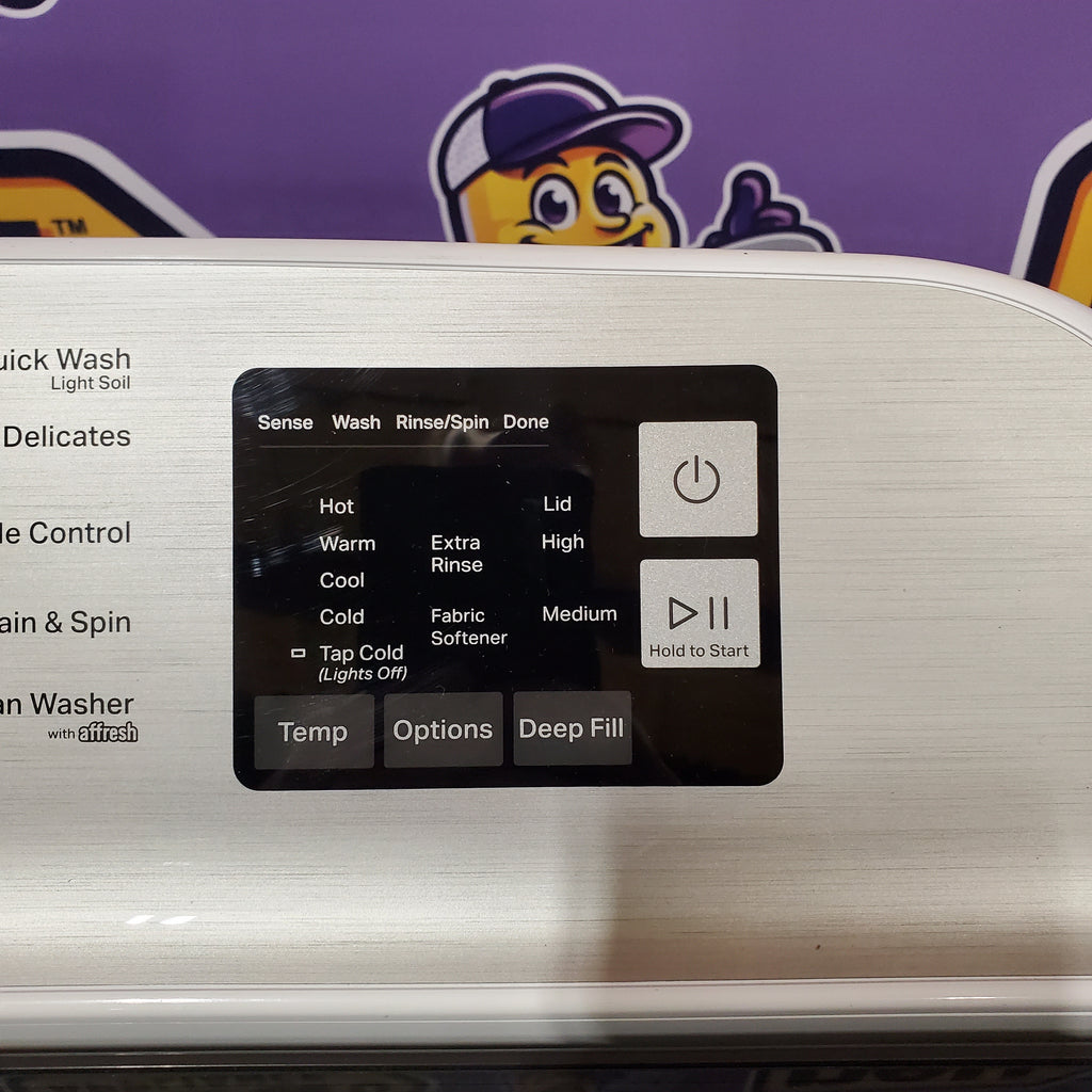Pictures of Maytag Top Load 4.8 cu ft Washer with Deep Fill and Slow-Close Glass Lid 30132SD91 - MVW6200KW - Scratch & Dent (Minor) - Neu Appliance Outlet - Discount Appliance Outlet in Austin, Tx