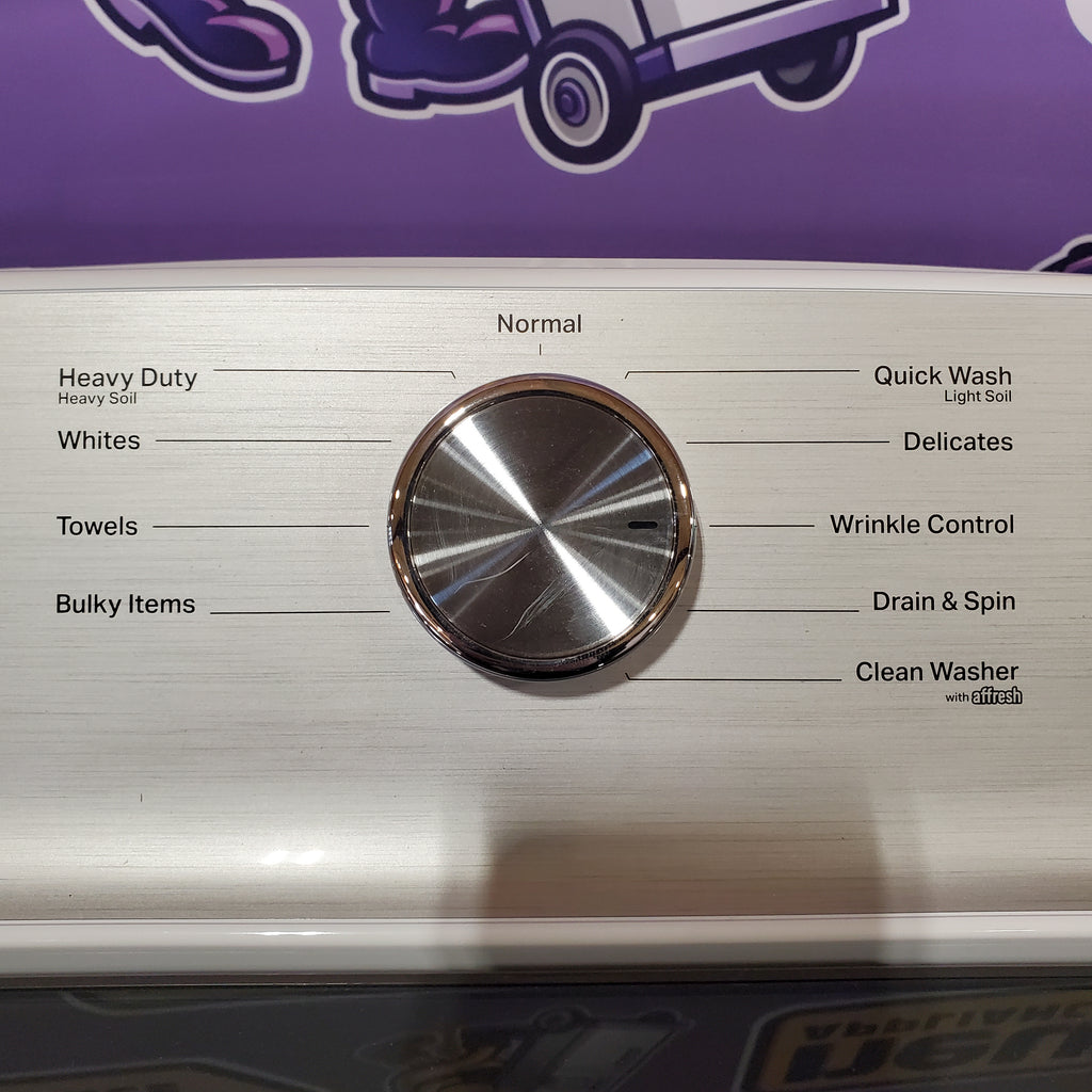 Pictures of Maytag Top Load 4.8 cu ft Washer with Deep Fill and Slow-Close Glass Lid MVW6200KW - Scratch & Dent (Minor) and Maytag 7.0 cu. ft Top Load Gas Dryer with Moisture Sensing 16172 - MGD6200KW - Scratch and Dent (Minor) - Neu Appliance Outlet - Discount Appliance Outlet in Austin, Tx