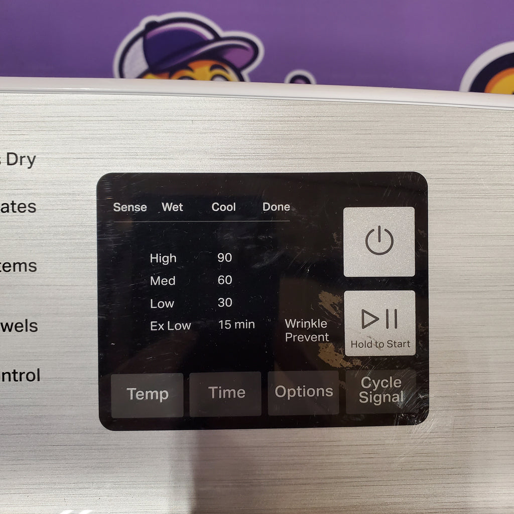 Pictures of Maytag Top Load 4.8 cu ft Washer with Deep Fill and Slow-Close Glass Lid MVW6200KW - Scratch & Dent (Minor) and Maytag 7.0 cu ft Electric Dryer with Moisture Sensing and Quick Dry Cycle 16173 - MED6200KW - Scratch & Dent (Minor) - Neu Appliance Outlet - Discount Appliance Outlet in Austin, Tx