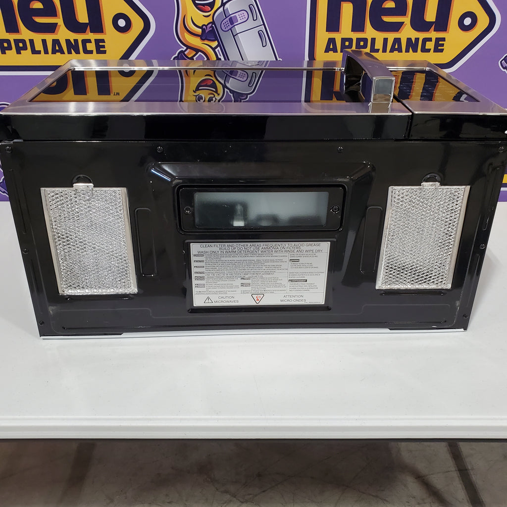 Pictures of GE® 1.6 Cu. Ft. Over-the-Range Microwave Oven in Stainless Steel 17SD228 - JVM3160RFSS - New in Box - Neu Appliance Outlet - Discount Appliance Outlet in Austin, Tx