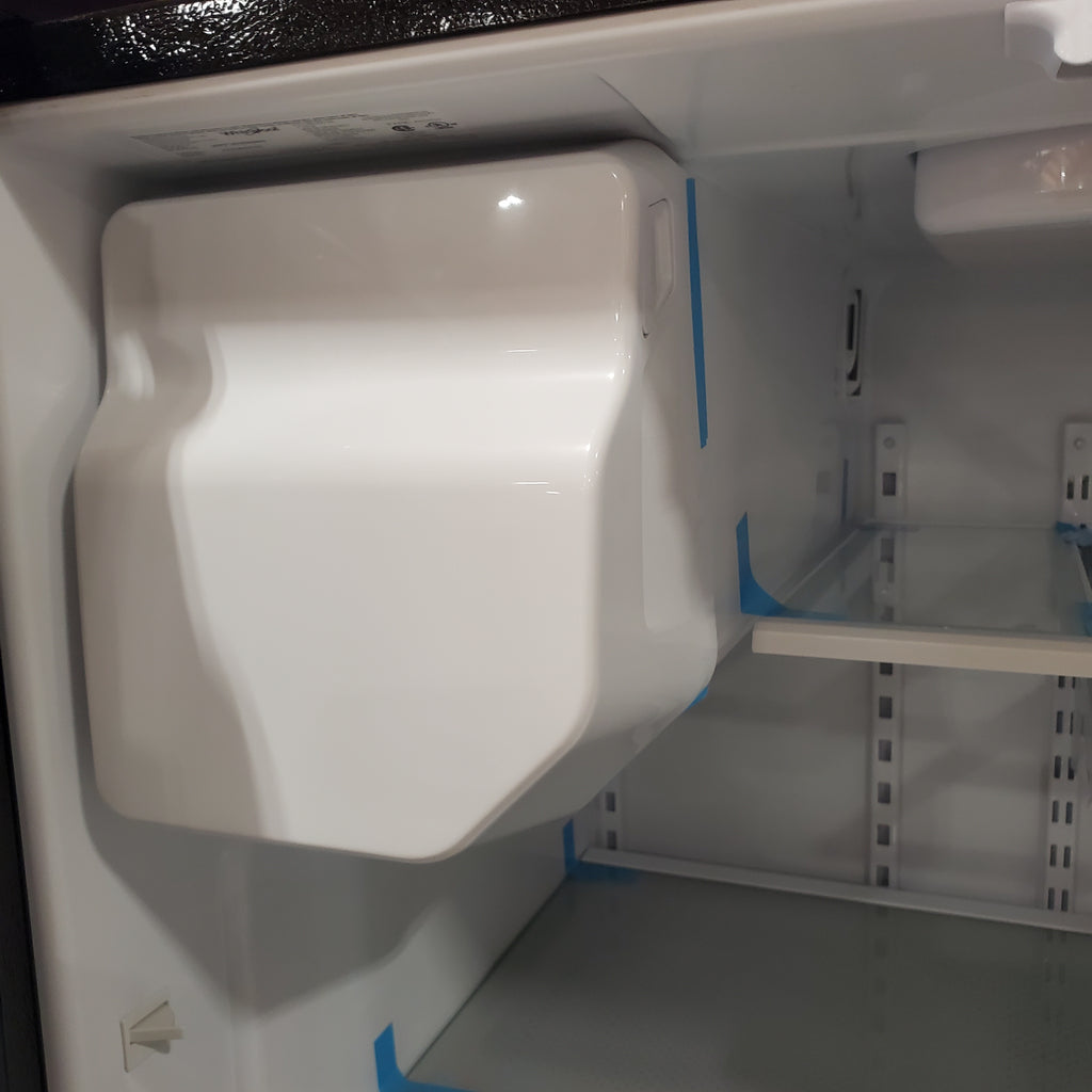 Whirlpool 25 cu. ft. French Door Bottom Mount Refrigerator in Black 19SD007 - WRMF3636RB - Scratch & Dent (Minor)