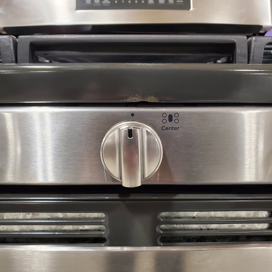 GE Free-Standing Gas Double Oven Convection Range 5SD88 - JGBS86SPSS - Scratch & Dent (Minor)