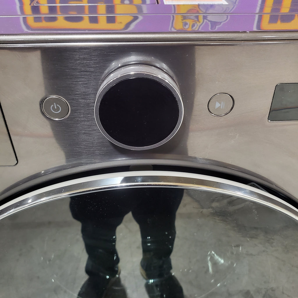 Pictures of LG Ventless Washer/Dryer Combo LG WashCombo™ All-in-One 5.0 cu. ft. Mega Capacity with Inverter HeatPump™ Technology and Direct Drive Motor 3SD629 - WM6998HBA - Open Box - Neu Appliance Outlet - Discount Appliance Outlet in Austin, Tx