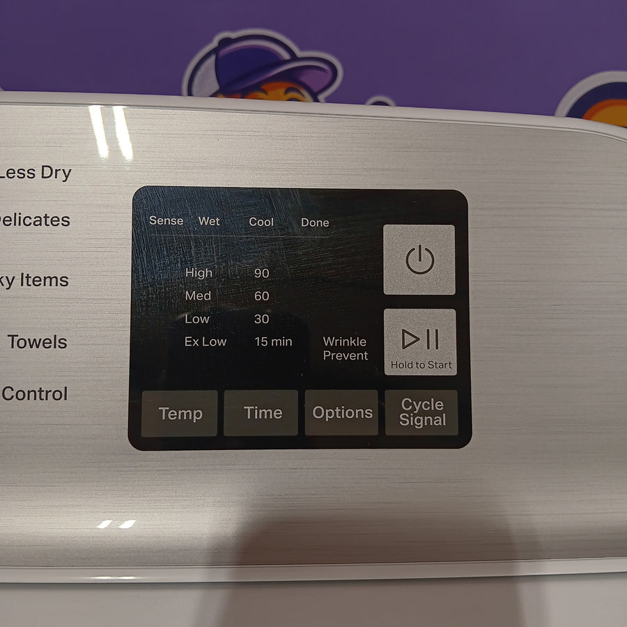 Maytag Top Load 4.8 cu ft Washer with Deep Fill and Slow-Close Glass Lid MVW6200KW - Scratch & Dent (Moderate) and Maytag 7.0 cu ft Electric Dryer with Moisture Sensing and Quick Dry Cycle 16176 - MED6200KW - Scratch & Dent (Moderate)