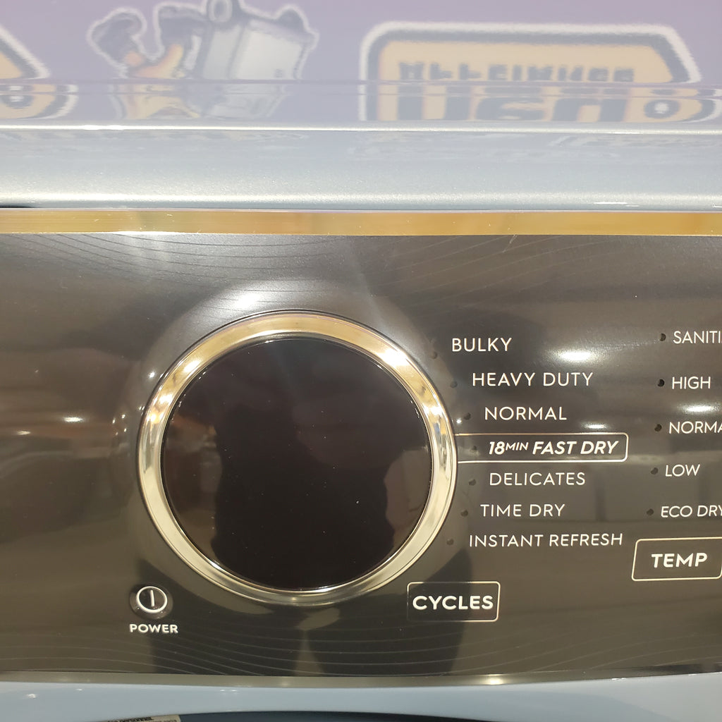 Electrolux 27 in. 4.5 cu.ft. HE Front Load ENERGY STAR Washer with LuxCare Wash System ELFW7437AG - New in Box and  Electrolux 8 cu.ft.  Electric Dryer vented Front Load Perfect Steam Dryer with Instant Refresh 15028 - ELFE7437AG - Scratch & Dent (Minor)