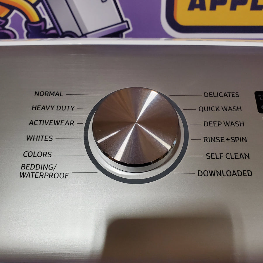 Samsung 5.2 cu. ft. Large Capacity Smart Top Load Washer with Super Speed Wash in White 22132SD117 - WA52DG5500AW - Scratch & Dent (Minor)