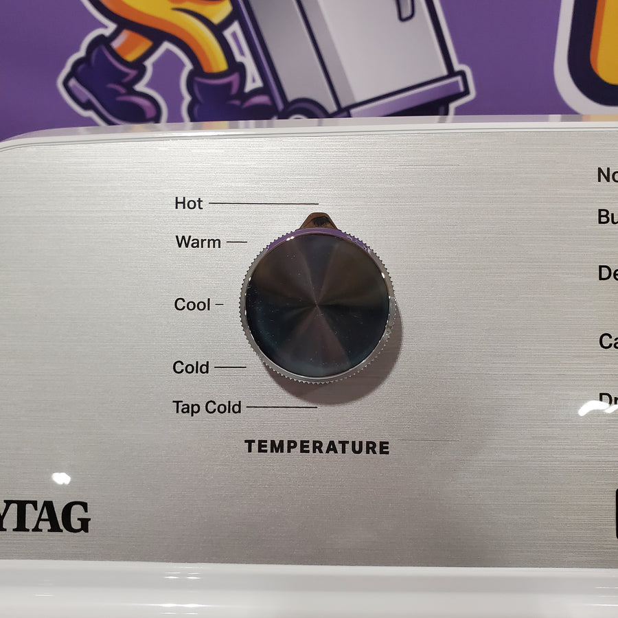 Maytag 4.5 cu. ft. Capacity Top Load Washer with Power™ Agitator and Deep Fill MVW4505MW - Open Box and Maytag 7.0 cu. ft. Capacity Top Load Electric Wrinkle Prevent Dryer 16246 - MED4500MW - Open Box