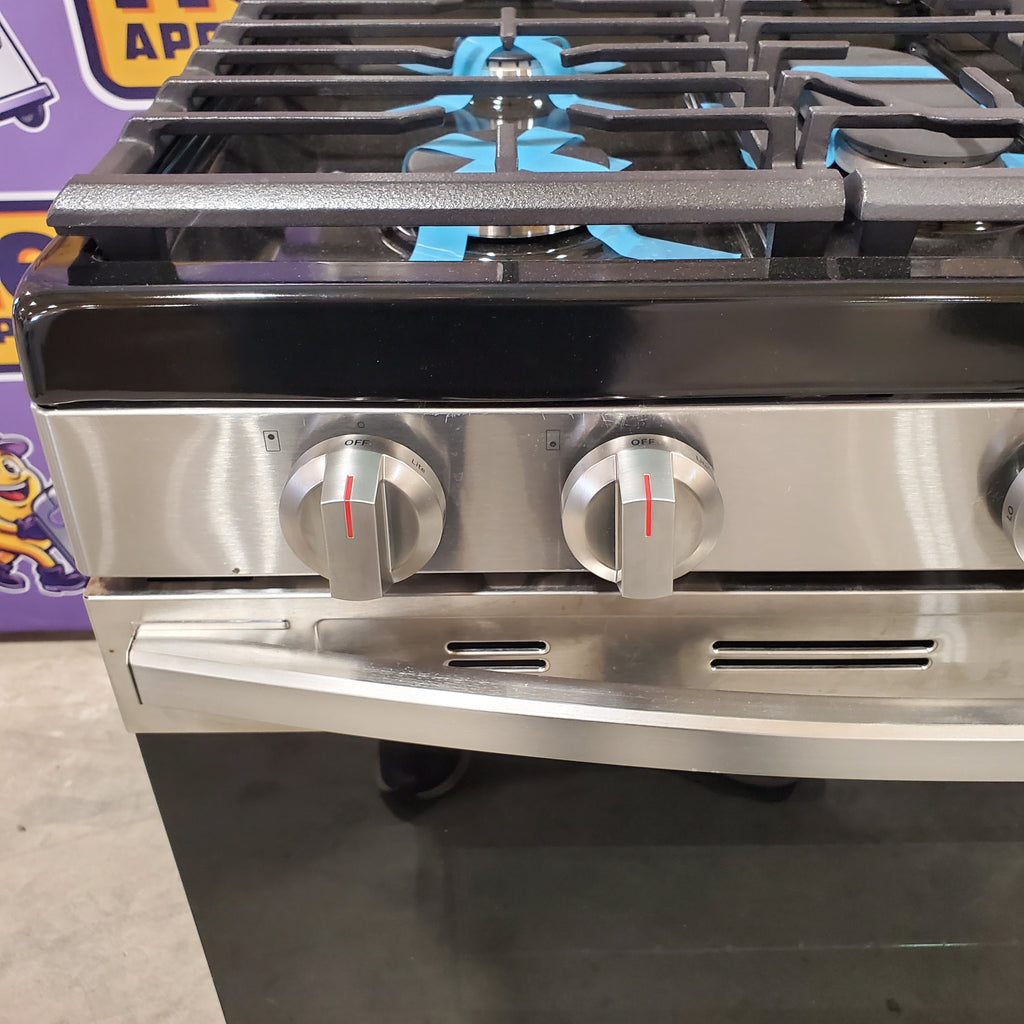 Pictures of Samsung Stainless Steel Smart Freestanding Gas 6.0 Cu. Ft. Range with No Preheat Are Fry and Convection NX60A6511SS - Open Box - Neu Appliance Outlet - Discount Appliance Outlet in Austin, Tx