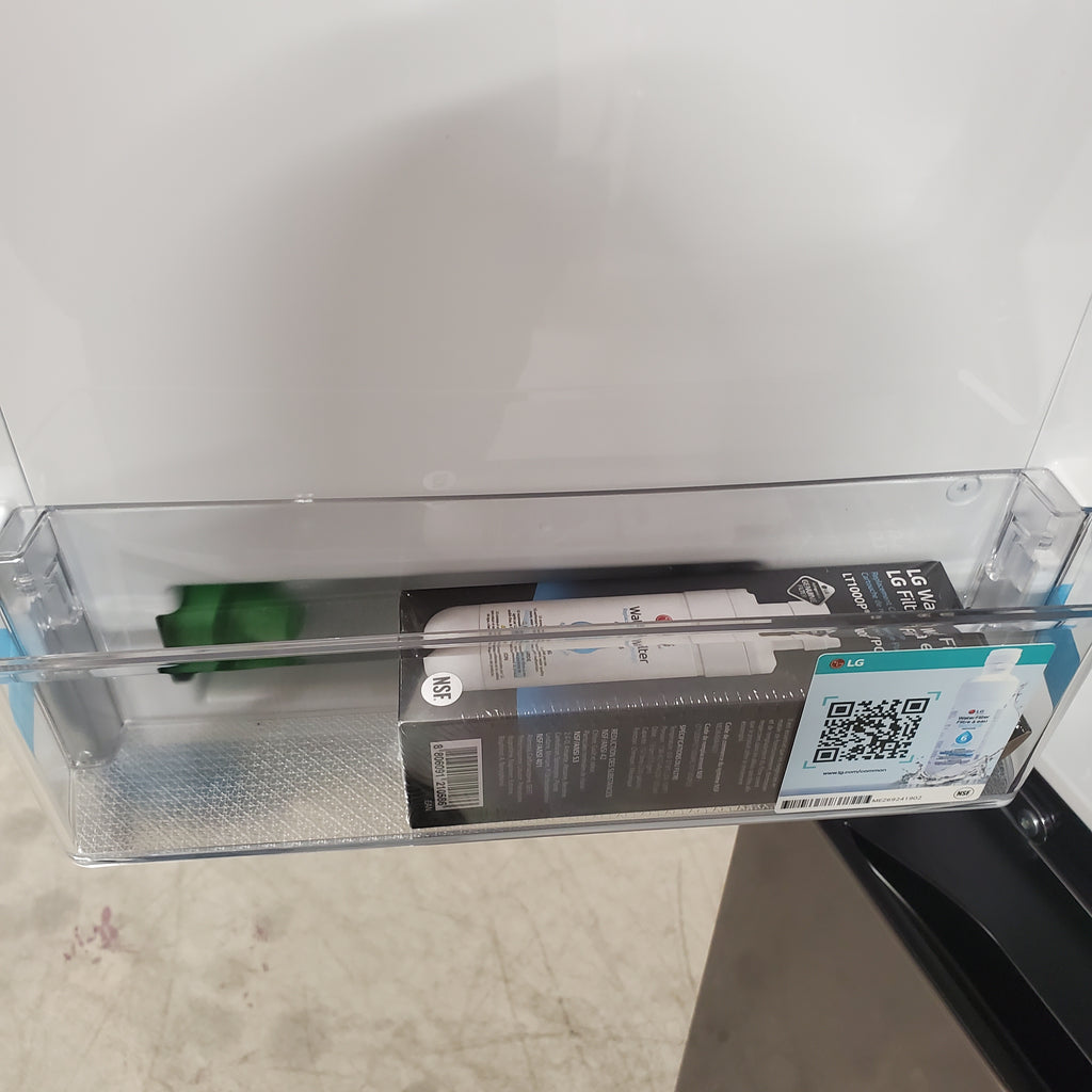 Pictures of LG 26 cu. ft. Smart Counter-Depth MAX French Door Refrigerator with 4 types of ice in PrintProof Black Stainless Steel - 3SD700 - LRYXC2606S- Scratch & Dent (Minor - Neu Appliance Outlet - Discount Appliance Outlet in Austin, Tx