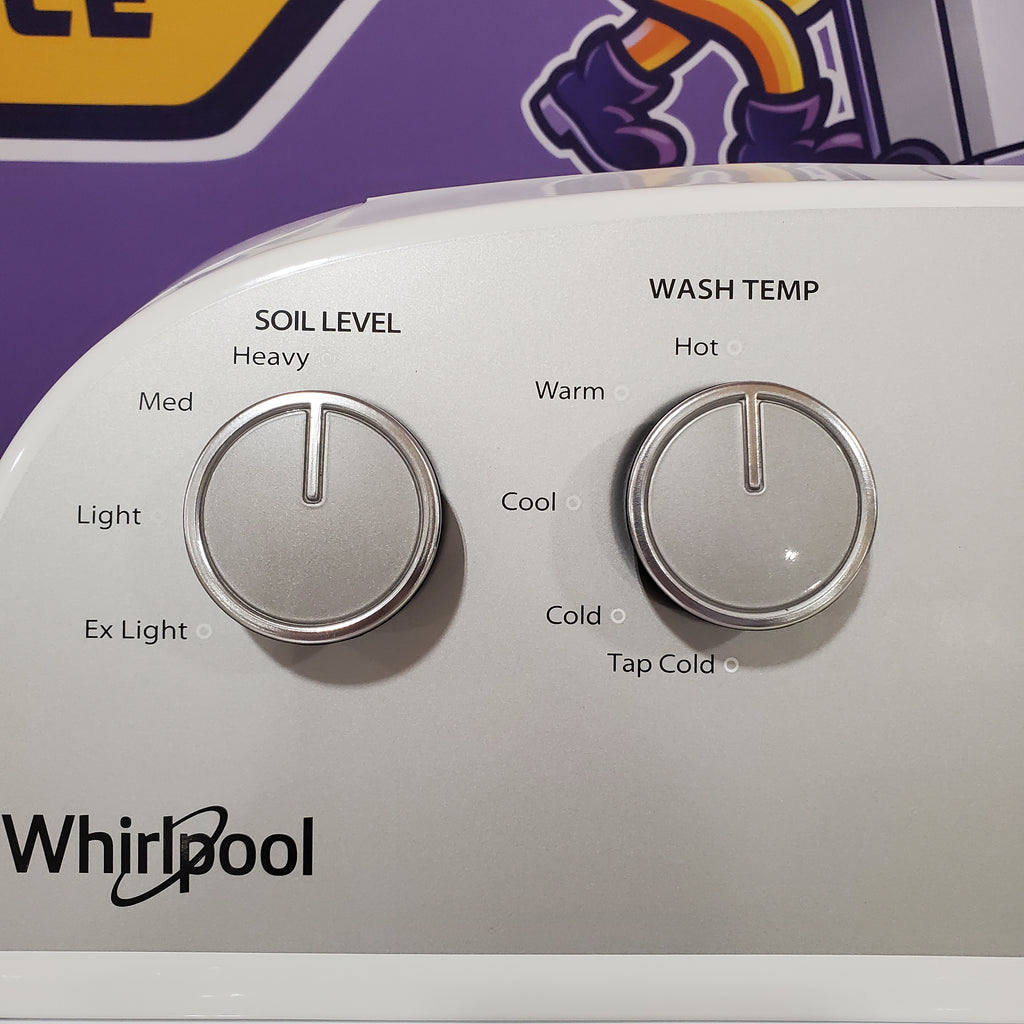 Pictures of Whirlpool 3.8 cu. ft. White Top Load Washing Machine with Soaking Cycles 30132SD78 - Scratch & Dent (Major) - Neu Appliance Outlet - Discount Appliance Outlet in Austin, Tx