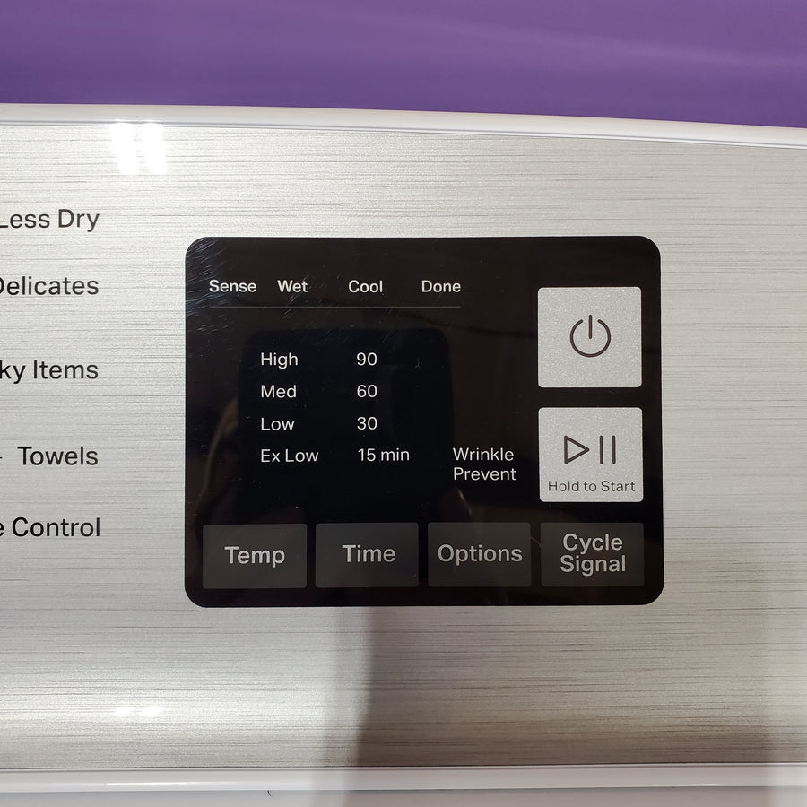 Maytag Top Load 4.8 cu ft Washer with Deep Fill and Slow-Close Glass Lid MVW6200KW - Scratch & Dent (Minor) and Maytag 7.0 cu ft Electric Dryer with Moisture Sensing and Quick Dry Cycle 16196 - MED6200KW - Scratch & Dent (Moderate)