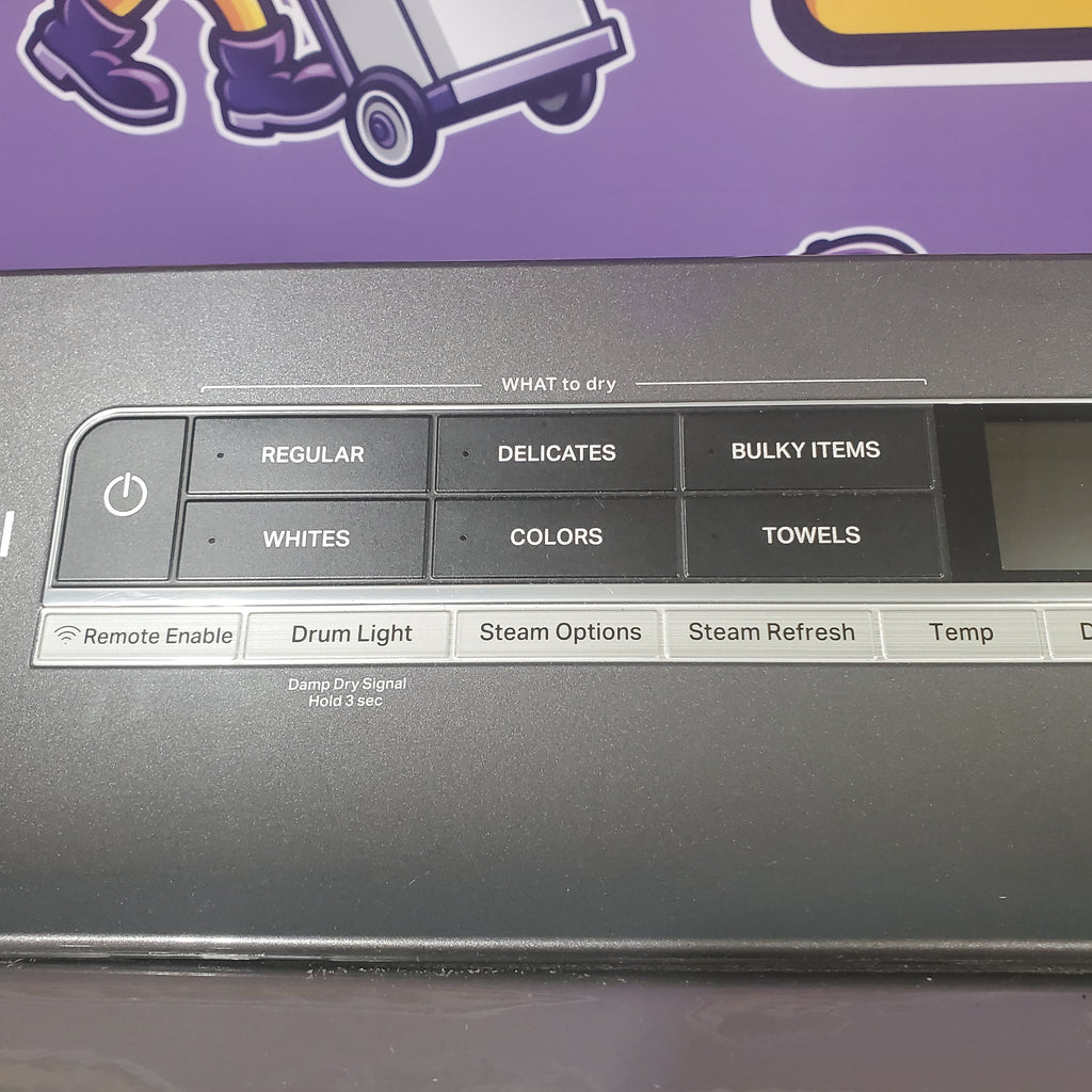 Pictures of Whirlpool Chrome Shadow Top Load 5.2 Cu. Ft. Washer with Removable Agitator WTW8127LC and Whirlpool Chrome Shadow Electric 7.4 Cu. Ft. Dryer with Moisture Sensor WED8127LC - Scratch and Dent Minor - Neu Appliance Outlet - Discount Appliance Outlet in Austin, Tx