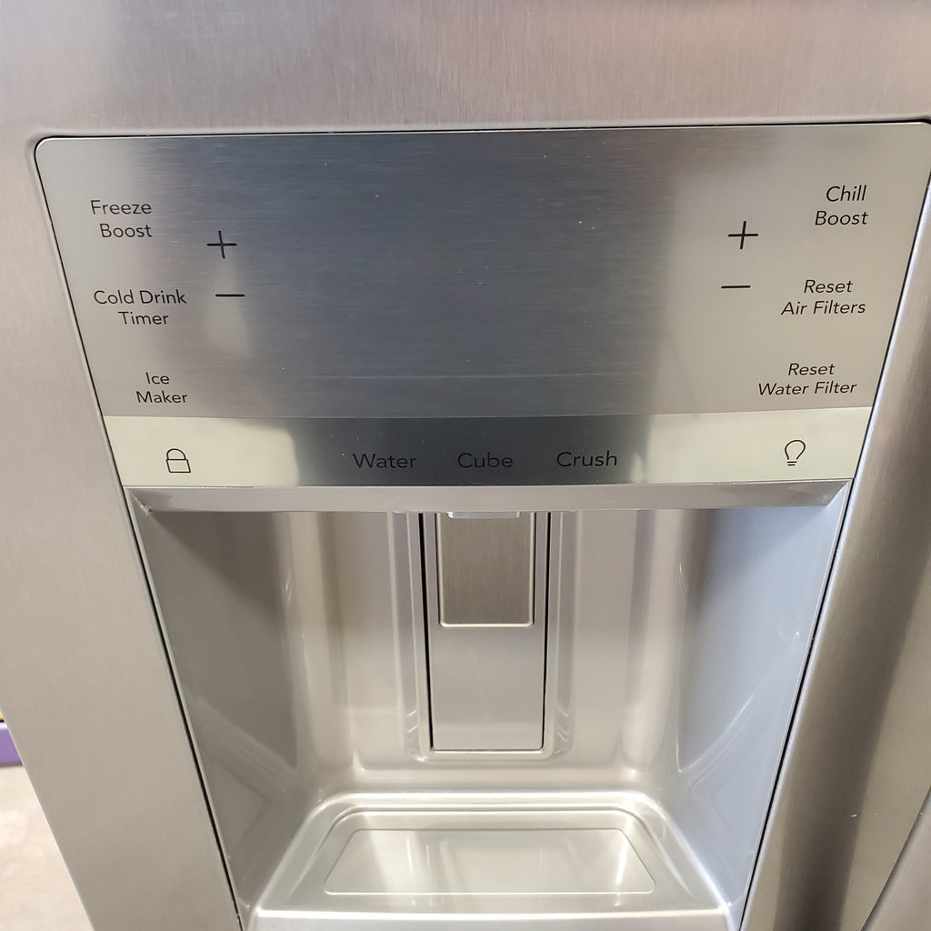 Pictures of Frigidaire Gallery Smudge Proof Stainless Steel 26 Cu. Ft. Side by Side Refrigerator with Bright LED Lighting GRSS2652AF - Scratch & Dent - (Minor) - Neu Appliance Outlet - Discount Appliance Outlet in Austin, Tx