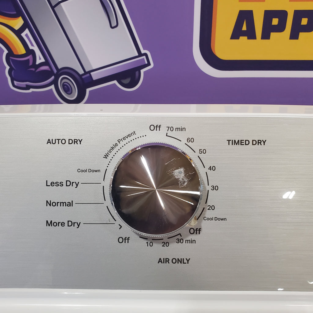 Pictures of MayTag 4.8 cu. ft. Top Load Washer with Extra Power, Built-In Water Faucet MVW5430MW - Scratch & Dent (Minor) and MayTag 7.0 cu. ft. Top Load Electric Wrinkle Prevent Dryer MED4500MW - Certified Refurbished - Neu Appliance Outlet - Discount Appliance Outlet in Austin, Tx