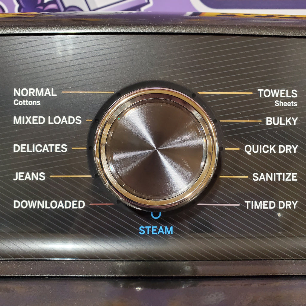 GE Profile™ ENERGY STAR® 7.4 cu. ft. Capacity Smart Aluminized Alloy Drum Electric Dryer with Sanitize Cycle and Sensor Dry 6SD64 - PTD70EBPTDG - Scratch & Dent (Minor)