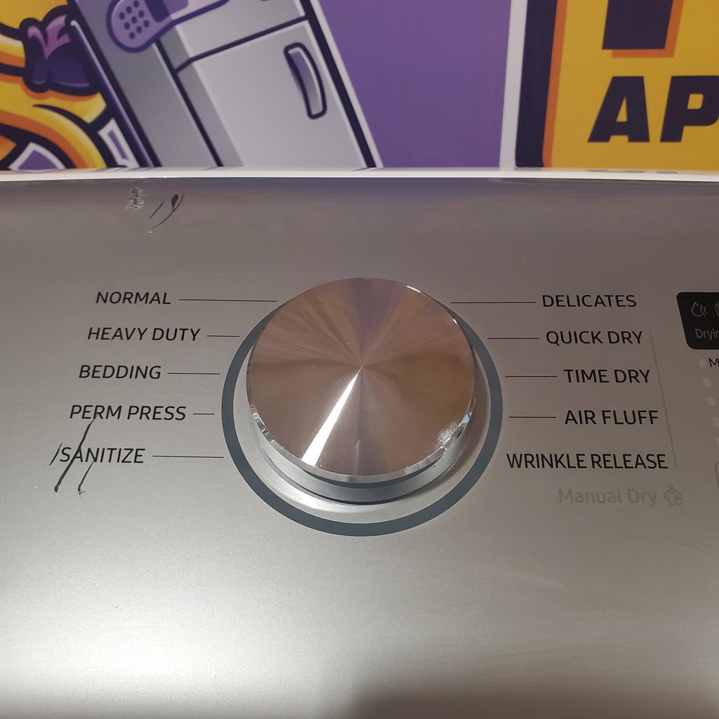 Samsung White Top Load 5.0 Cu. Ft. Washer with Super Speed WA50R5400AW - Certified Refurbished and Samsung White Electric 7.4 Cu. Ft. Dryer with Sensor Dry 16035 - DVE50R5200W - Certified Refurbished