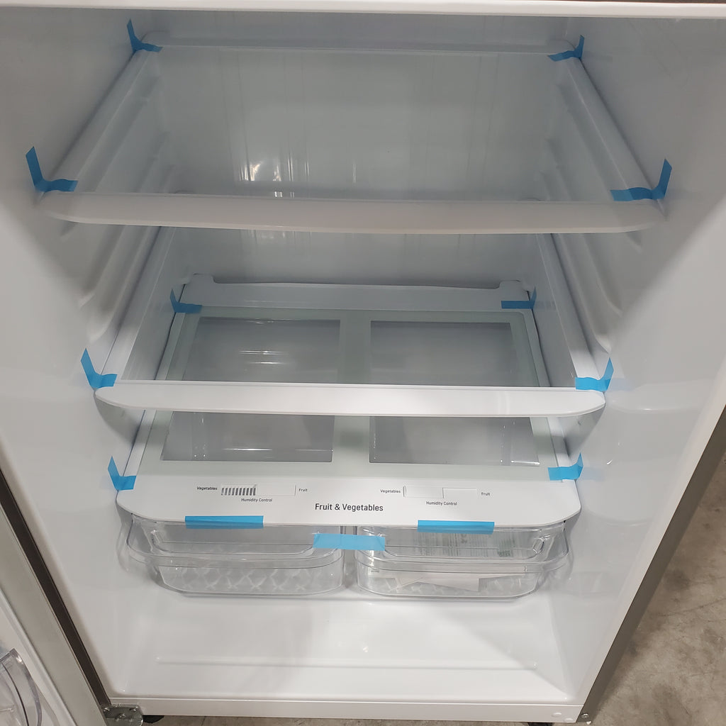 Pictures of LG 30 Inch Wide Top Freezer 20 Cu. Ft. Refrigerator with Reversible Door, Premium LED Refrigerator Lights, and Factory Installed Ice Maker LTCS20030S - Scratch and Dent (Minor) - Neu Appliance Outlet - Discount Appliance Outlet in Austin, Tx