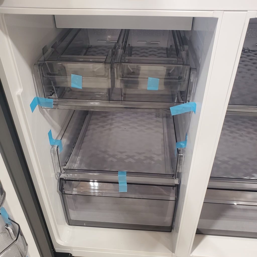 Samsung Bespoke 4-Door Flex™ Refrigerator (29 cu. ft.) with AI Family Hub™+ and AI Vision Inside™  RF29DB9900QD - Scratch and Dent (Minor)