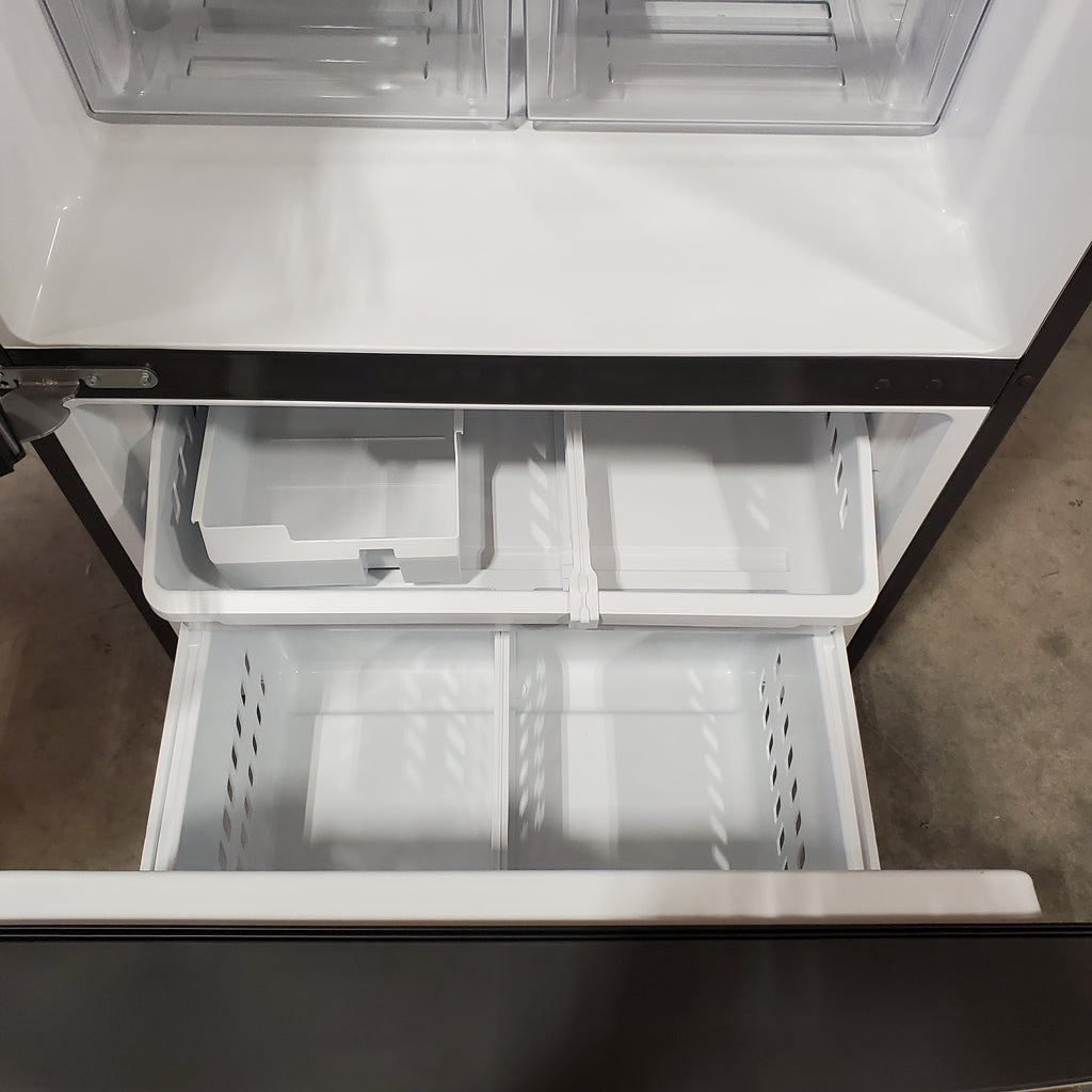 GE® ENERGY STAR® 24.8 Cu. Ft. 33 in. Bottom-Freezer Drawer Refrigerator 25137SD700 - GDE25EYKFS - Scratch & Dent (Moderate)