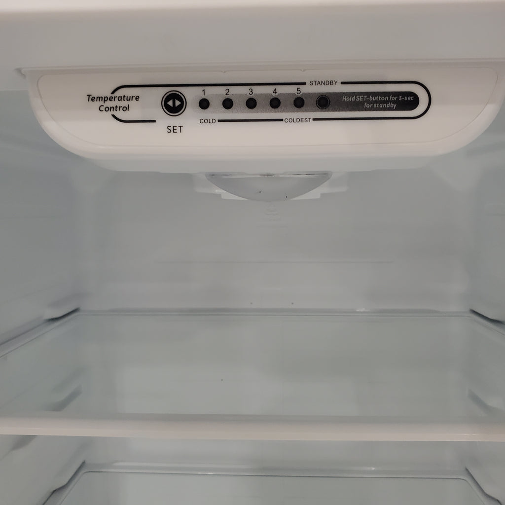 Vissani 18 cu. ft. Top Freezer Refrigerator in Stainless Steel, Garage Ready 25134SD453 - MDTF18SSR - Scratch & Dent (Minor)