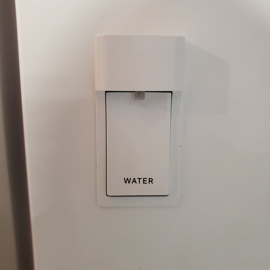 Whirlpool 31 cu. ft. Standard Depth French Door Refrigerator in Fingerprint Resist Stainless Finish w/ Interior Dispenser 22133SD213 - WRFF3336SZ - Scratch & Dent (Moderate)