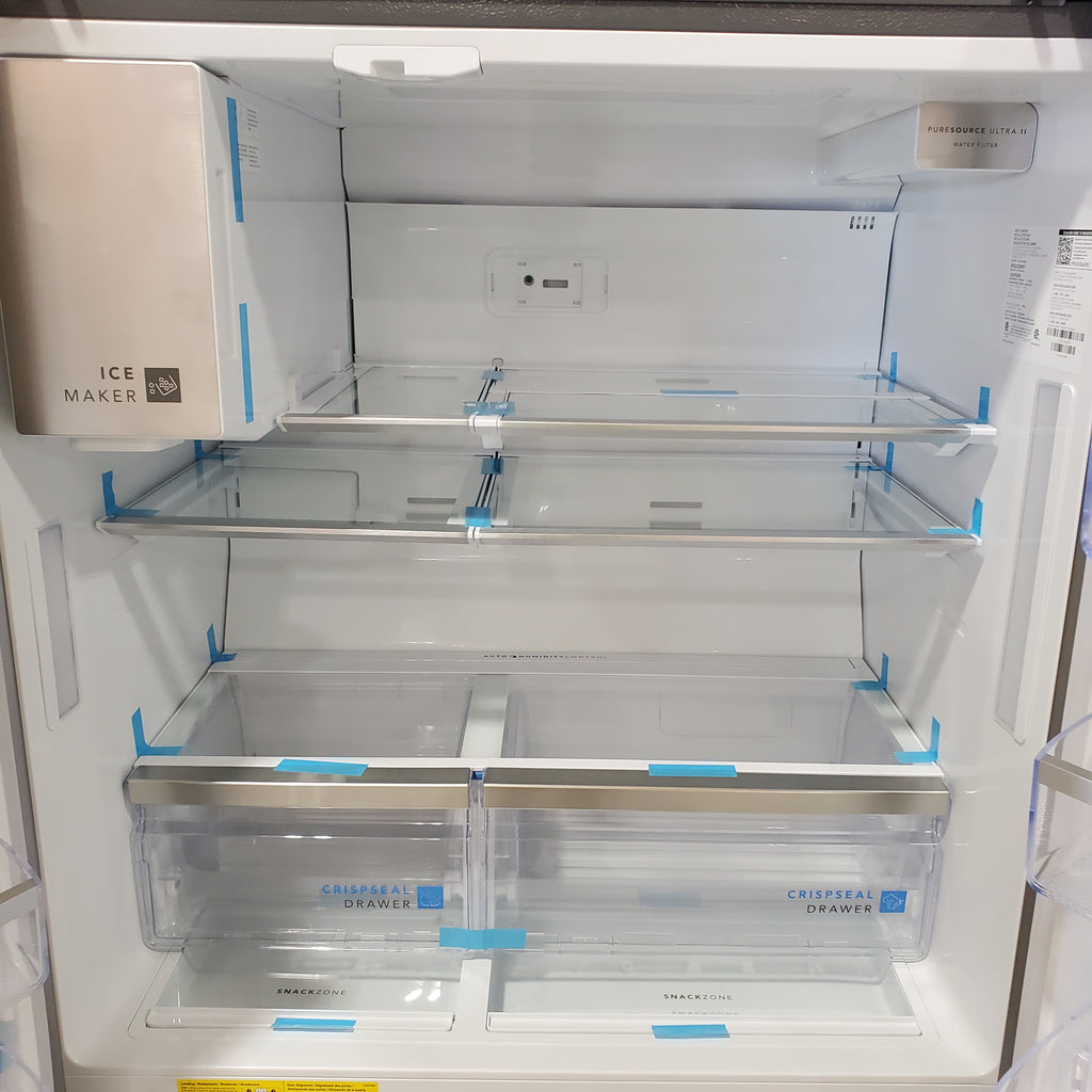 Pictures of Frigidaire Gallery 22 Cu. Ft. Counter-Depth 4-Door Energy Star Certified Refrigerator in Smudge-Proof Stainless Steel GRQC2255BF - Scratch & Dent (Minor) - Neu Appliance Outlet - Discount Appliance Outlet in Austin, Tx