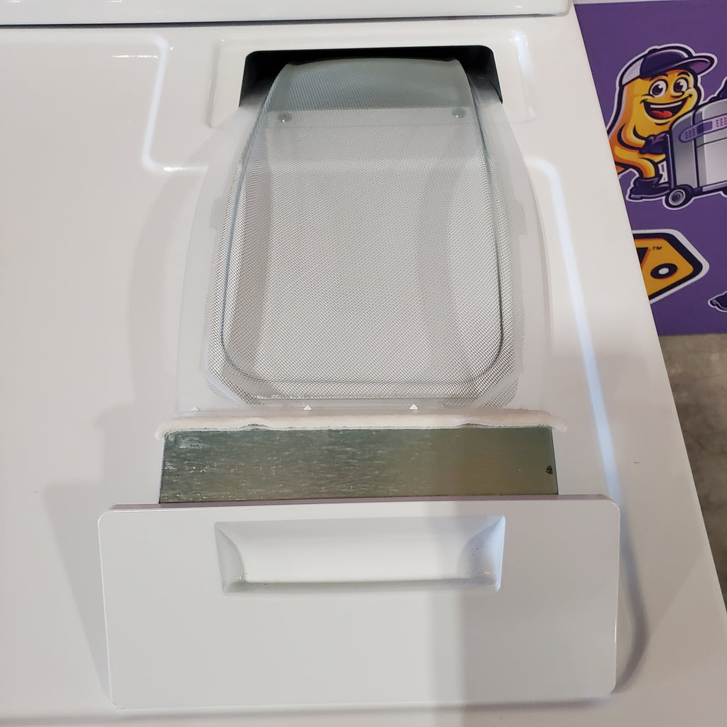 Pictures of Whirlpool 3.5 cu. ft. High Efficiency Top Load Washing Machine with Deep Water Wash WTW4816FW - Open Box and Whirlpool White Electric 7.0 Cu. Ft. Dryer with Auto Dry WED4950HW - Scratch & Dent (Minor) - Neu Appliance Outlet - Discount Appliance Outlet in Austin, Tx