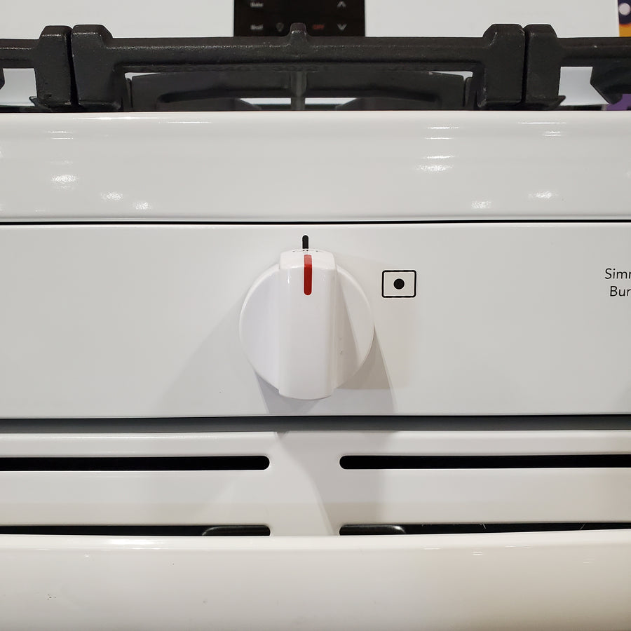 Frigidaire 5 Burner Gas Range with Even Baking Technology in White FCRG3052BW - Scratch & Dent (Minor)