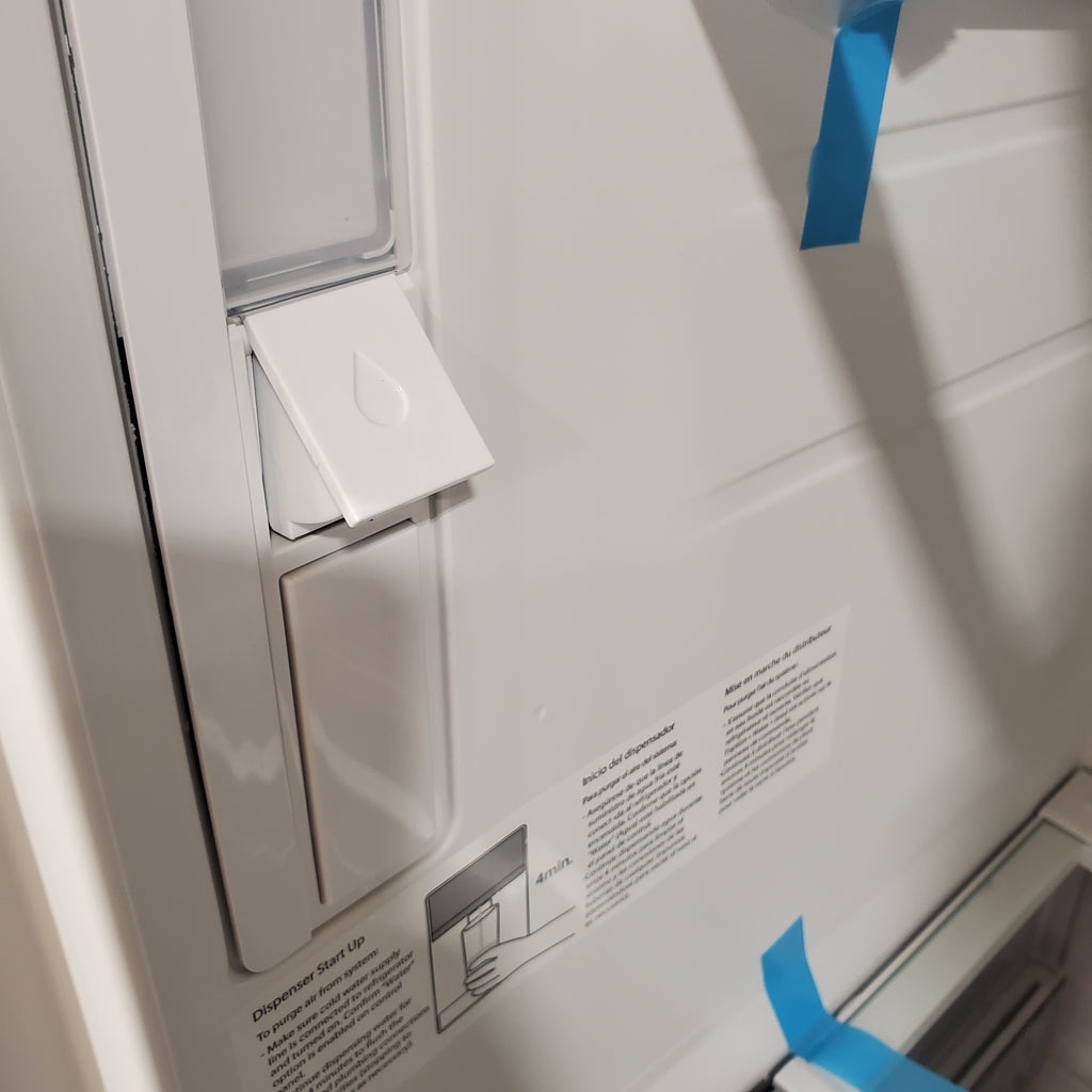 Pictures of Frigidaire Professional 19 Cu. Ft. Single-Door Refrigerator in Stainless Steel 3SD989 - FPRU19F8WF - Scratch & Dent (Moderate) - Neu Appliance Outlet - Discount Appliance Outlet in Austin, Tx