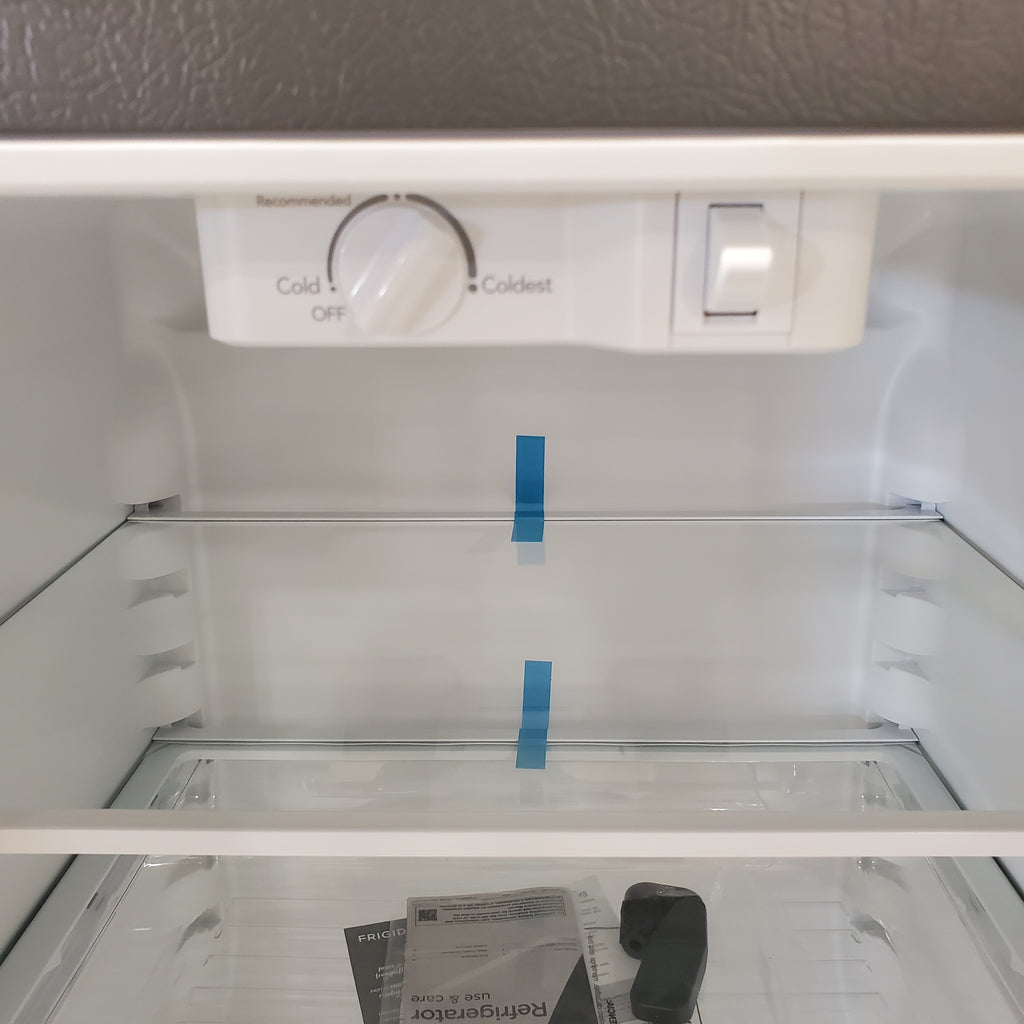 Pictures of Frigidaire 20.0 Cu. Ft. Top Freezer Refrigerator in Stainless Steel LFTR2045VF - Open Box - Neu Appliance Outlet - Discount Appliance Outlet in Austin, Tx