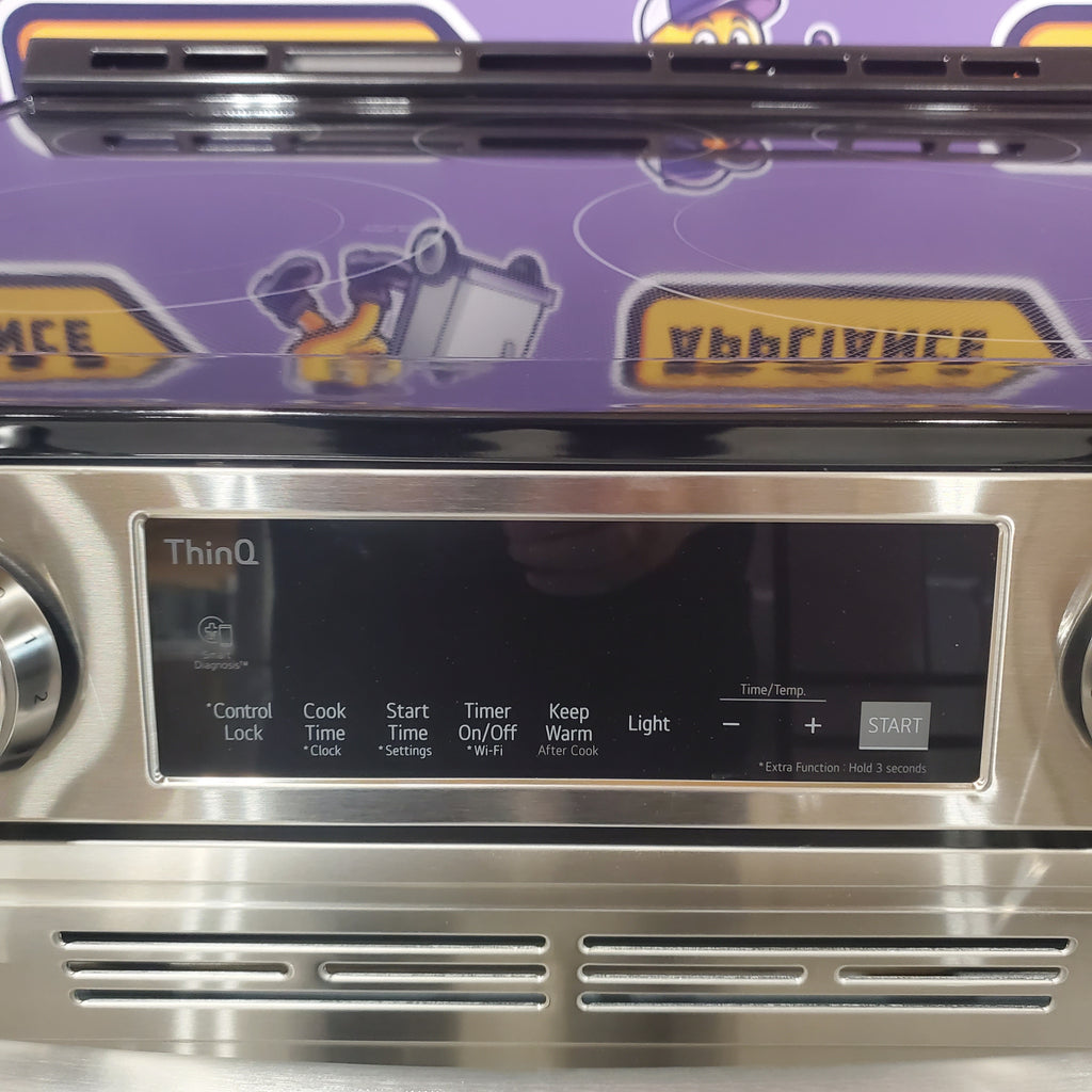 Pictures of LG 6.3 cu. ft. Smart Wi-Fi Enabled Fan Convection Electric Slide-in Range with Air Fry & EasyClean® 3SD691 - LSEL6333F - Open Box - Neu Appliance Outlet - Discount Appliance Outlet in Austin, Tx
