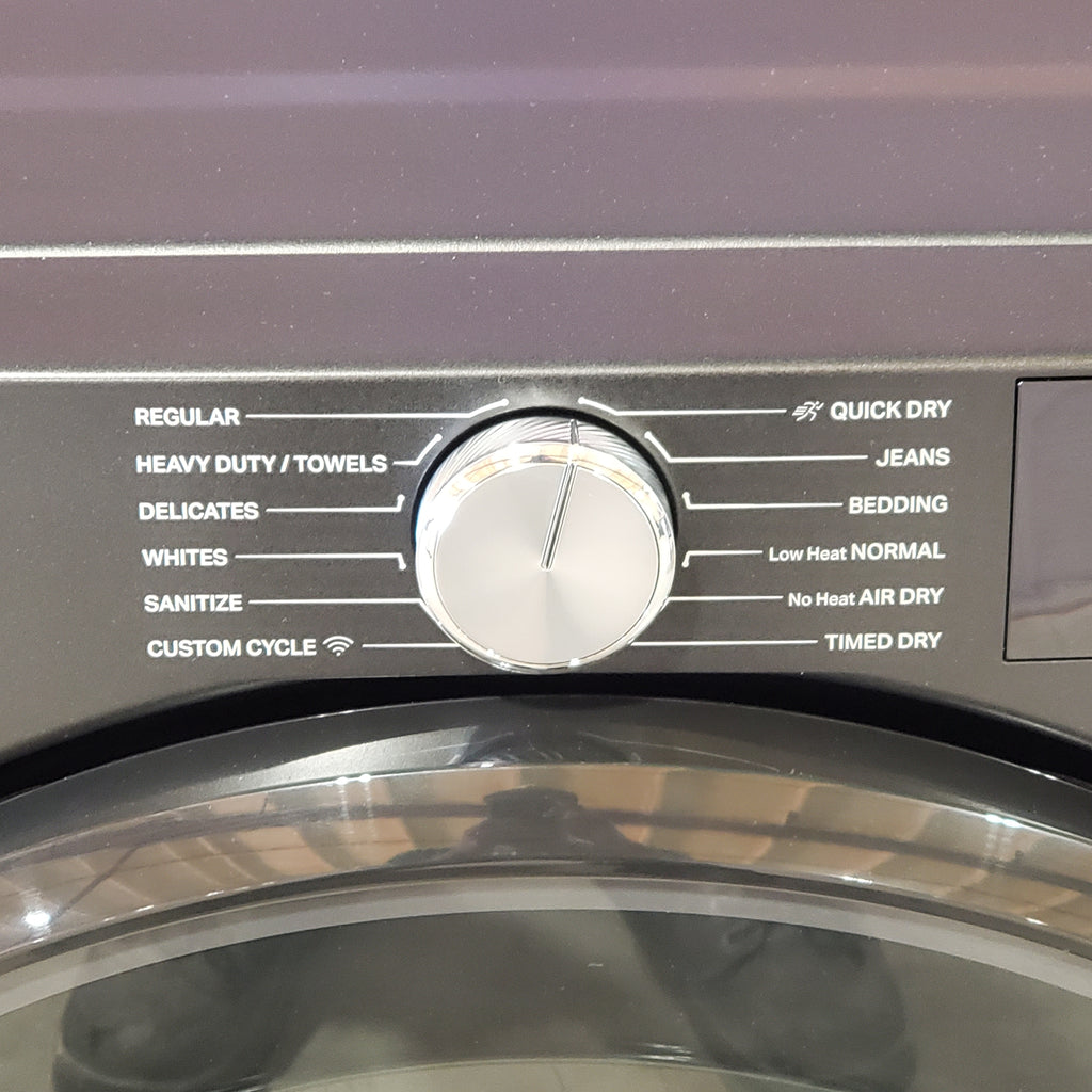 Pictures of Whirlpool 7.4 cu. ft. Vented Front Load Electric Dryer in Volcano Black with Wrinkle Shield Option WED5720RU - Open Box - Neu Appliance Outlet - Discount Appliance Outlet in Austin, Tx