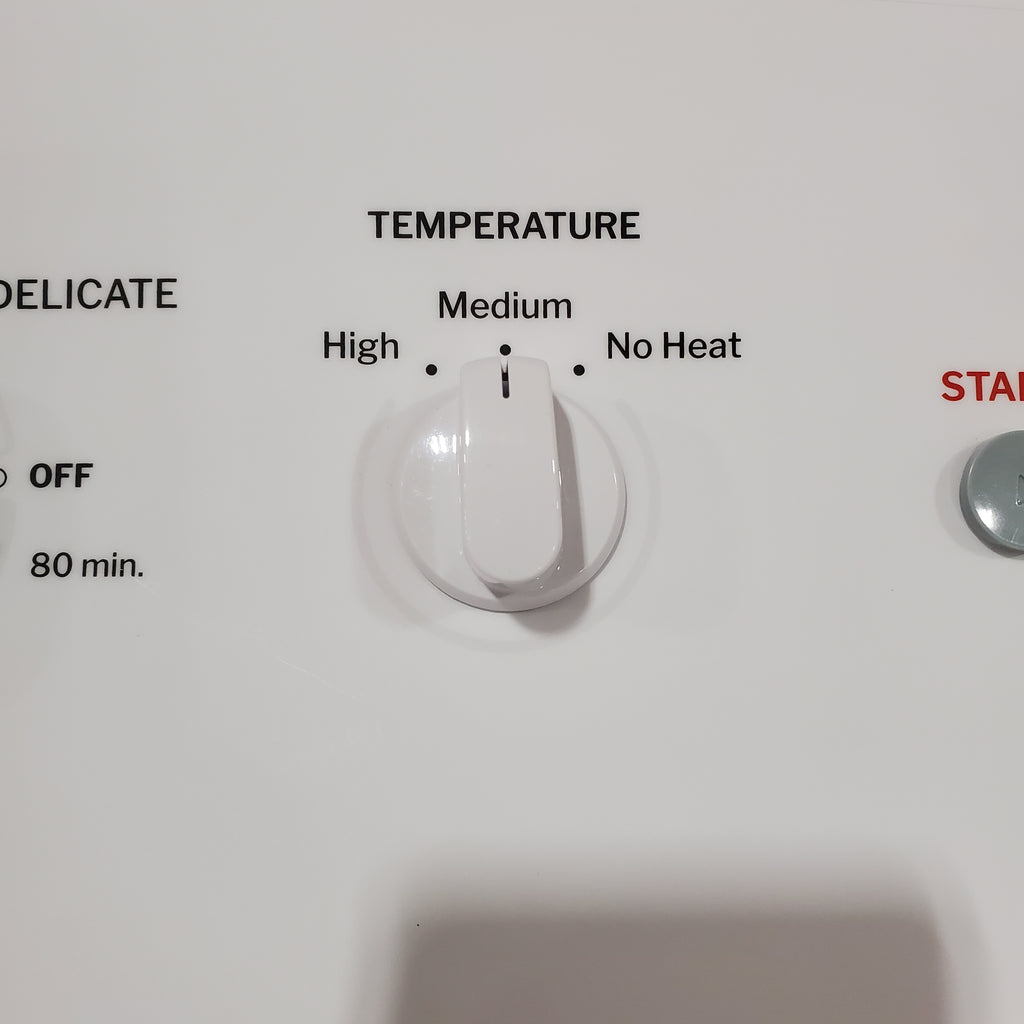 Hotpoint® 4.0 cu. ft. Capacity Washer with Cold Plus and Water Level Control HTW265ASWWW - Scratch & Dent (Minor) and Hotpoint 6.2 cu. ft. Capacity Electric Dryer with Up To 120 ft. Venting and Shallow Depth 16180 - HTX26EASWWW - Scratch & Dent (Minor)