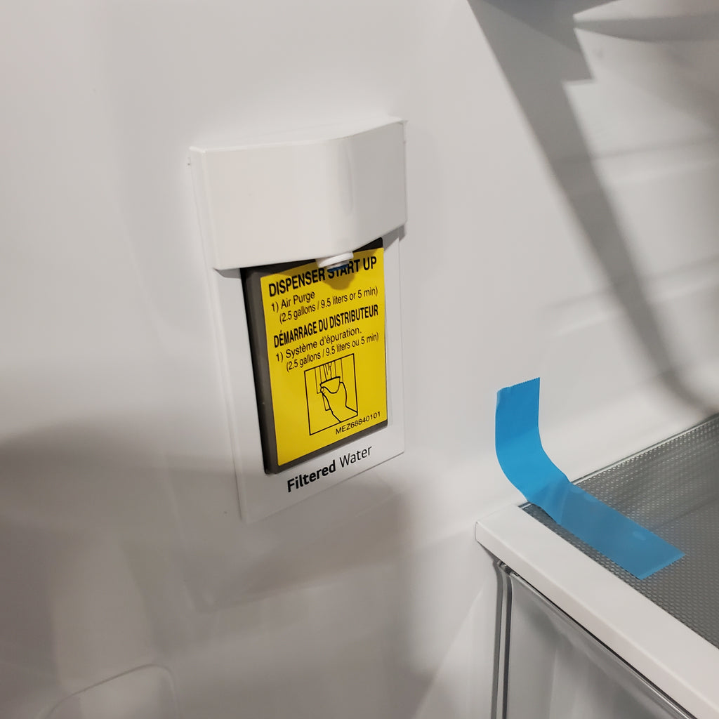 Pictures of LG 27 cu. ft. Smart Counter-Depth MAX™ French Door Refrigerator with Linear Cooling™ and Internal Water Dispenser 3SD682 - LRFLC2706S - Scratch & Dent (Minor) - Neu Appliance Outlet - Discount Appliance Outlet in Austin, Tx