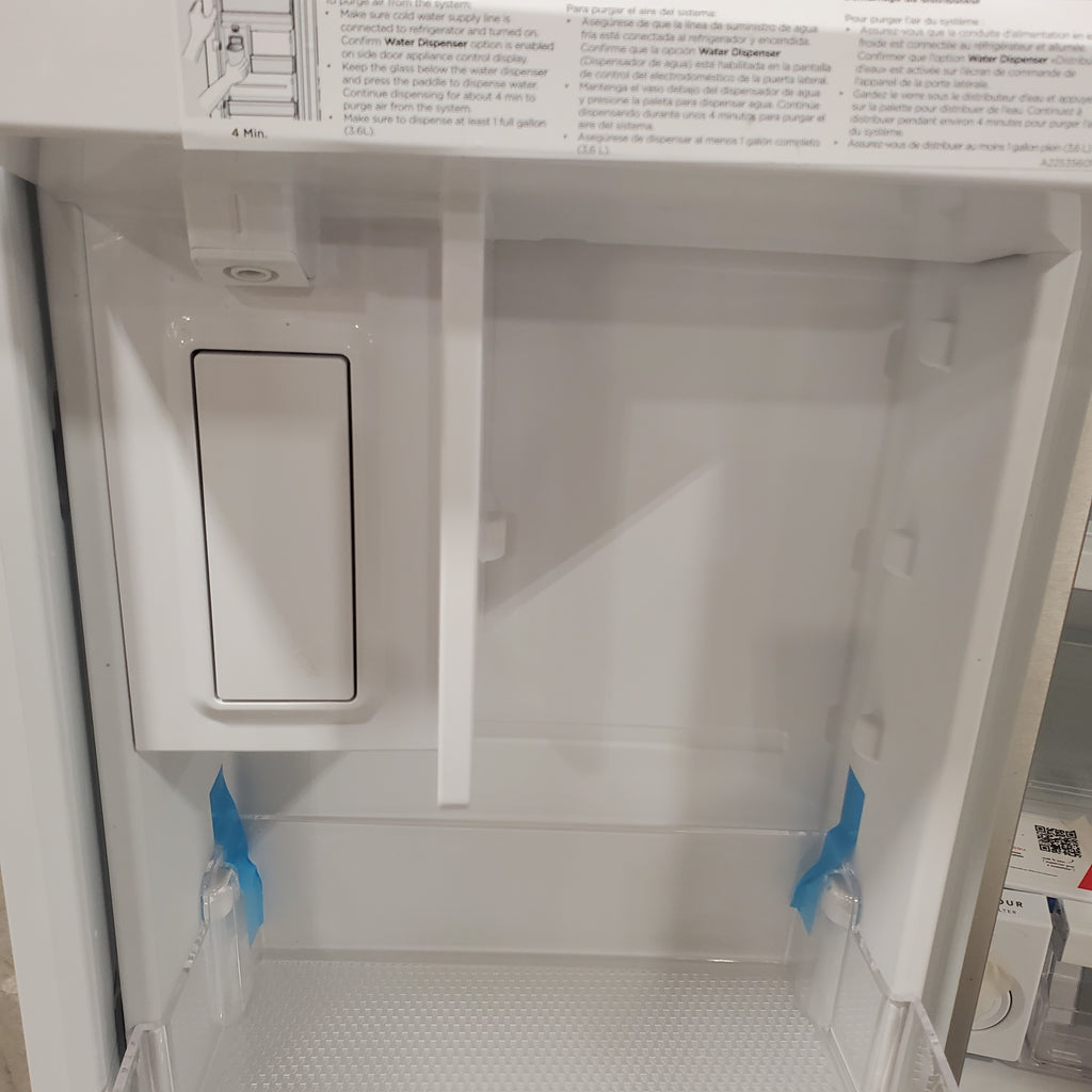 Frigidaire 29 Cu. Ft. Standard-Depth French Door Refrigerator in Stainless Steel 20SD007 - FRFN2813AF - Scratch & Dent (Minor)