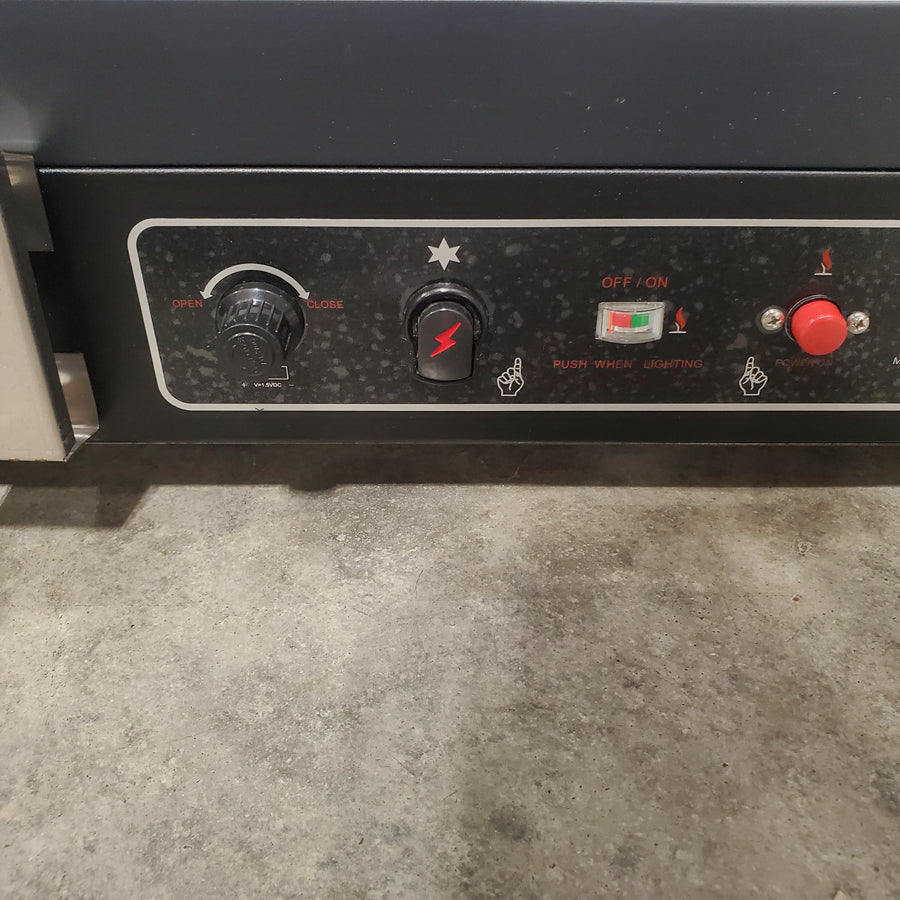 Unique Off-Grid 27 in. 14 cu. ft. Propane Top Freezer Refrigerator in Black UGP-14C - Open Box