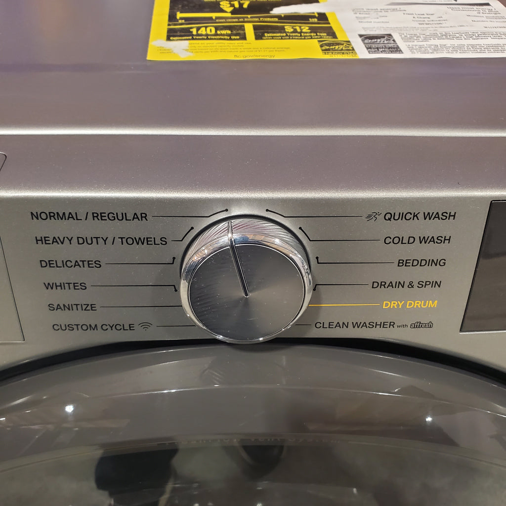 Pictures of Whirlpool Radiant Silver 4.5 cu. ft. Smart Front Load ENERGY STAR® Washer with FreshFlow™ Vent System 19SD020 - WFW5720RR - Open Box - Neu Appliance Outlet - Discount Appliance Outlet in Austin, Tx