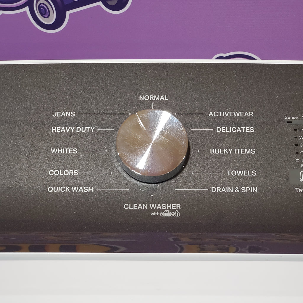 Whirlpool 4.6 Cu. Ft. Top Load Impeller Washer with Built-in Faucet WTW5020SW  - Scratch & Dent (Minor) and Whirlpool 7.0 cu. ft. Electric Dryer with Hamper Door 16030 - WED5010LW - Open Box