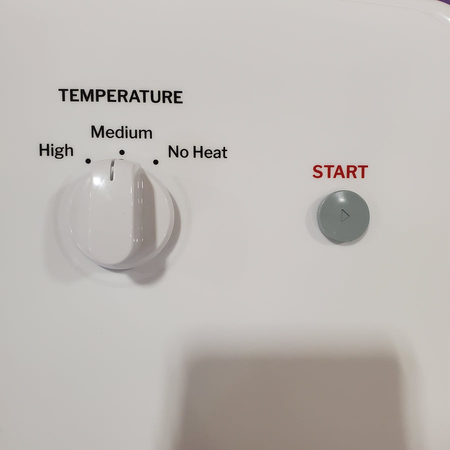 Hotpoint 6.2 cu. ft. Capacity Electric Dryer with Up To 120 ft. Venting and Shallow Depth 25139SD803 - HTX26EASWWW - Scratch & Dent (Moderate)
