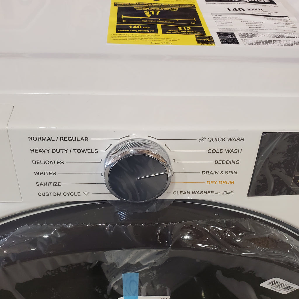 Pictures of Whirlpool 4.5 cu. ft. Smart Front Load ENERGY STAR® Washer with FreshFlow™ Vent System WFW5720RW - New in Box and Whirlpool 7.4 cu. ft. Smart Front Load ENERGY STAR® Electric Dryer with Wrinkle Shield™ Option WED5720RW - Open Box - Neu Appliance Outlet - Discount Appliance Outlet in Austin, Tx