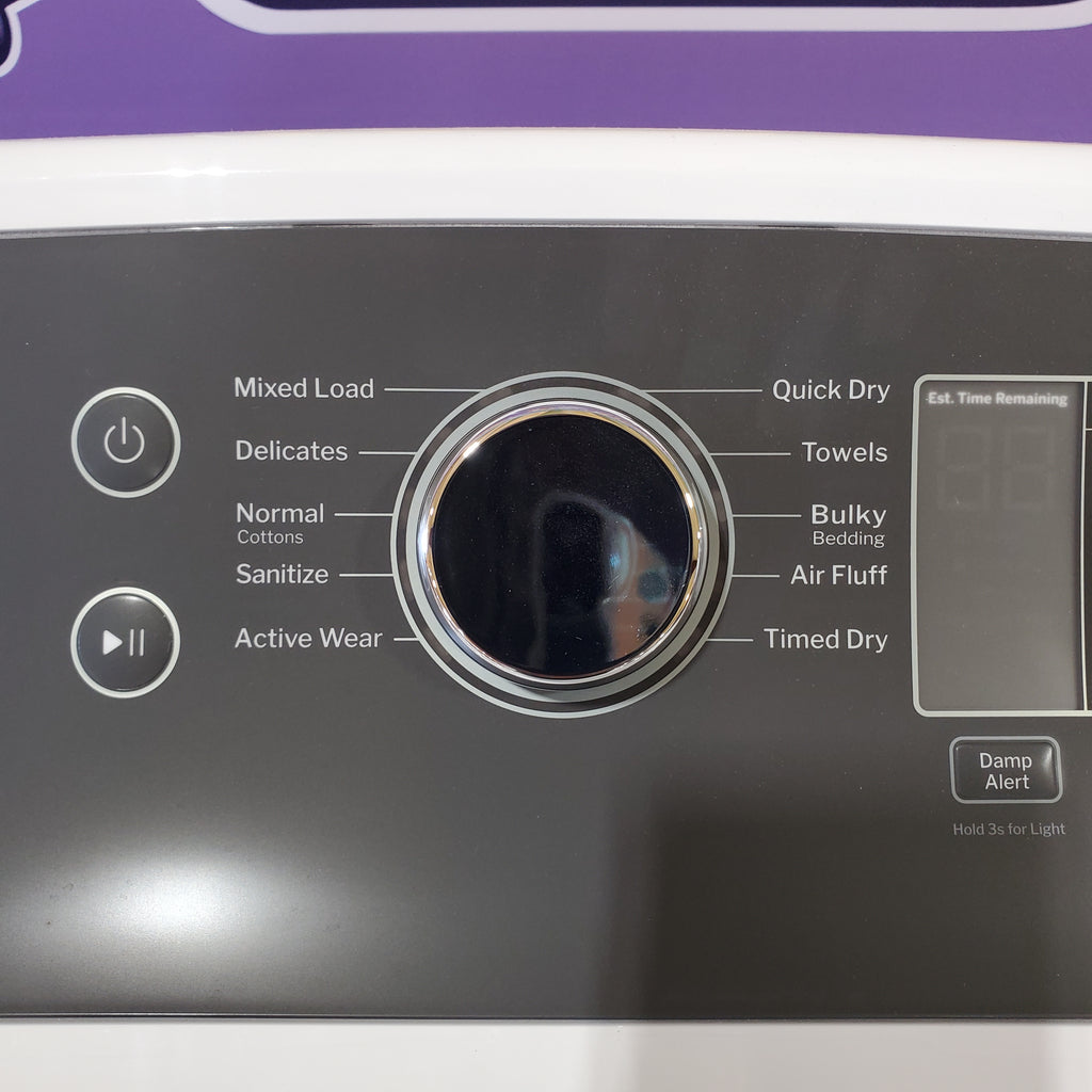 Pictures of GE White Electric 7.4 Cu. Ft. Dryer with Up to 120 FT. Venting and Sensor Dry GTD58EBSVWS - Scratch and Dent (Minor) - Neu Appliance Outlet - Discount Appliance Outlet in Austin, Tx