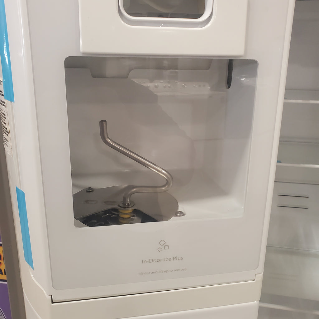 Pictures of Whirlpool Counter Depth 20.6 cu. ft. Side by Side Refrigerator in Fingerprint-Resistant Stainless Steel with In Door Ice and Water Dispenser - 1CR375 - WRS571CIHZ - Certified Refurbished - Neu Appliance Outlet - Discount Appliance Outlet in Austin, Tx