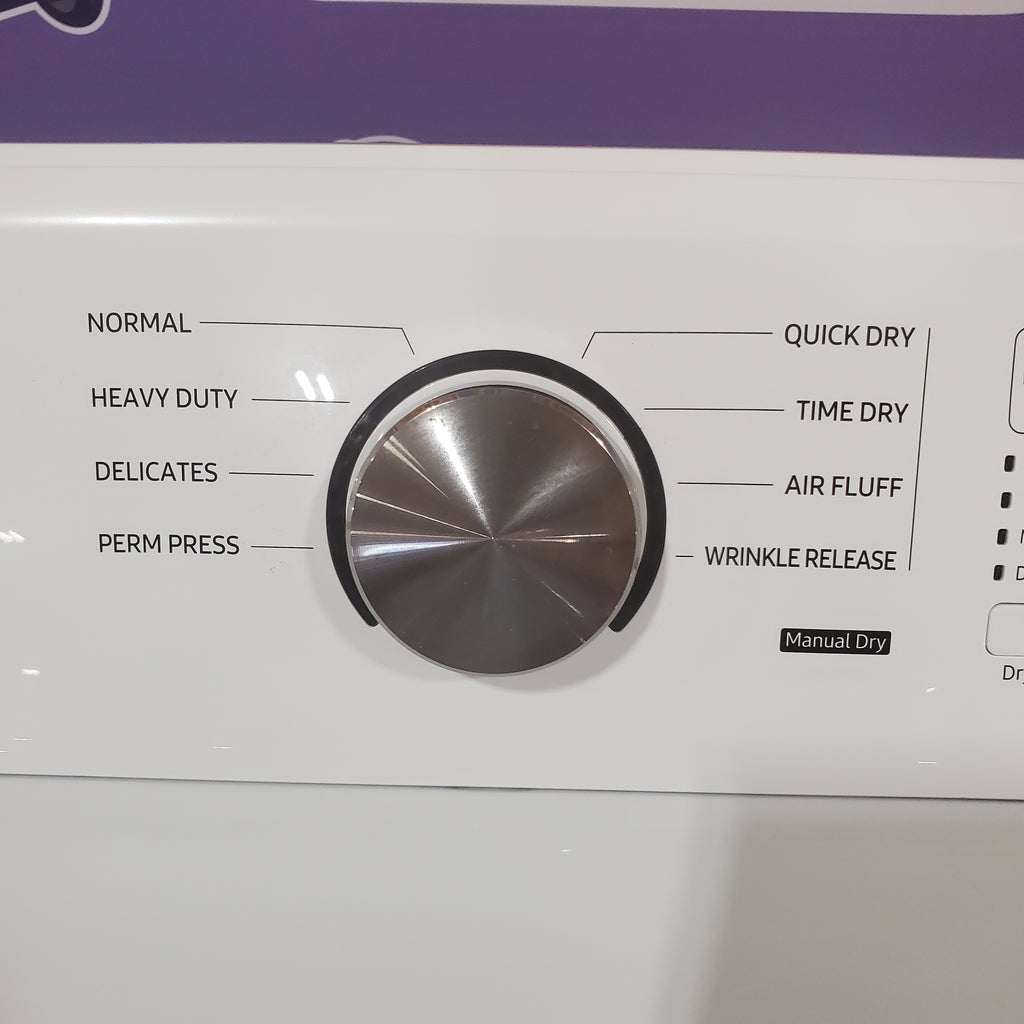 Pictures of Samsung 7.2 cu. ft. Electric Dryer with Sensor Dry in White DVE45T3200W - Scratch and Dent (Minor) - Neu Appliance Outlet - Discount Appliance Outlet in Austin, Tx