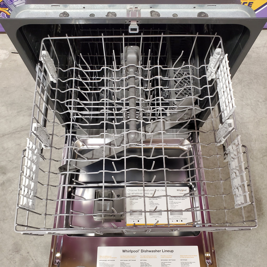 Pictures of Whirlpool Built In Dishwasher with 55 dBA in Fingerprint Resistant Stainless Steel 251315SD1141 - WDP540HAMZ - Scratch & Dent (Major) - Neu Appliance Outlet - Discount Appliance Outlet in Austin, Tx