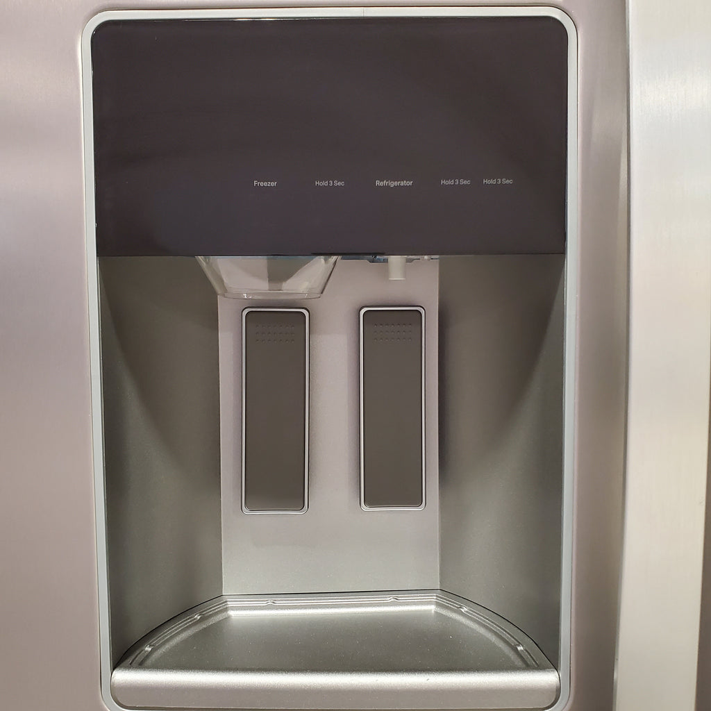 Pictures of Whirlpool 20.85 Cu. Ft. Side-by-Side Counter-Depth Refrigerator with In-Door Ice & Water in Stainless Steel 22132SD131 - WRSC6536RZ - Scratch & Dent (Minor) - Neu Appliance Outlet - Discount Appliance Outlet in Austin, Tx