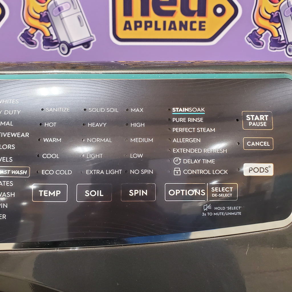 Pictures of Electrolux Titanium 600 Series Front Load 4.5 Cu. Ft. Washer with Smartboost ELFW7637AT and Optic Whites Cycle and Electrolux Titanium 600 Series 8.0 Cu. Ft. Dryer with Balanced Dry and Instant Refresh Cycle ELFE7637AT - Open Box - Neu Appliance Outlet - Discount Appliance Outlet in Austin, Tx