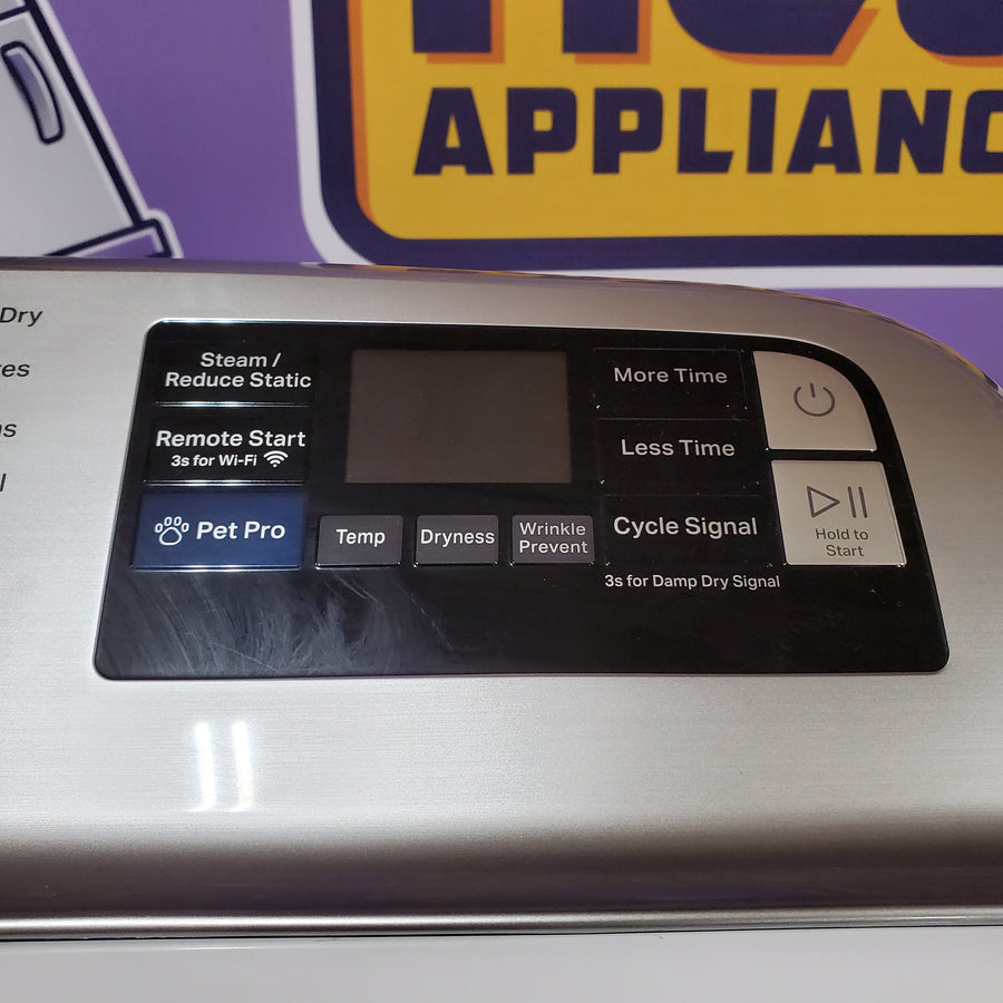 Maytag Pet Pro 7.4-cu ft Vented Electric Dryer with Steam Cycle in White 22132SD119 - MED7205RW - Scratch & Dent (Minor)