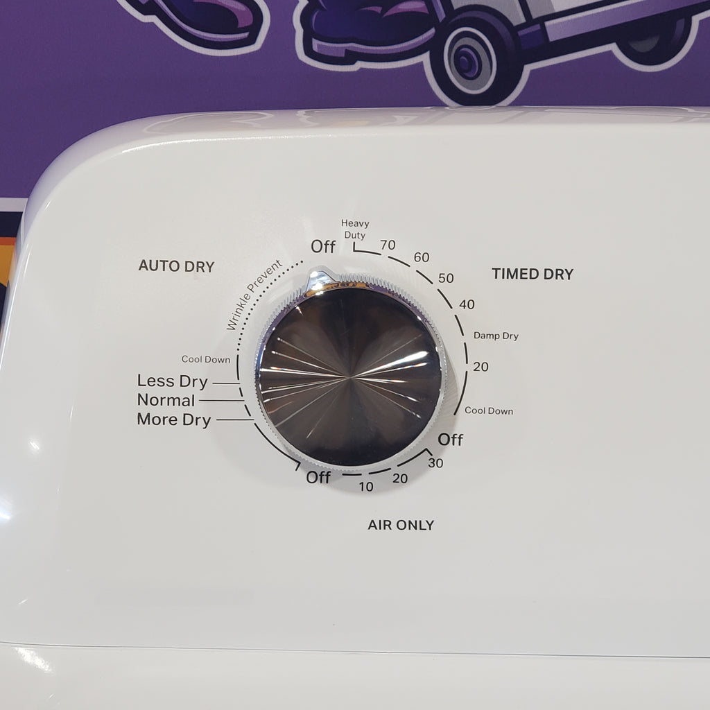 Pictures of Maytag Top Load Style Electric Wrinkle Prevent 7.0 cu. ft. Dryer with Auto Dry MED4005SW - Open Box - Neu Appliance Outlet - Discount Appliance Outlet in Austin, Tx